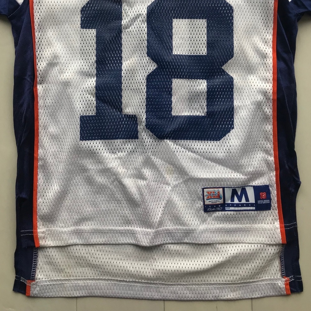{Reebok} - #18 Peyton Manning Jersey - Picture 2 of 6